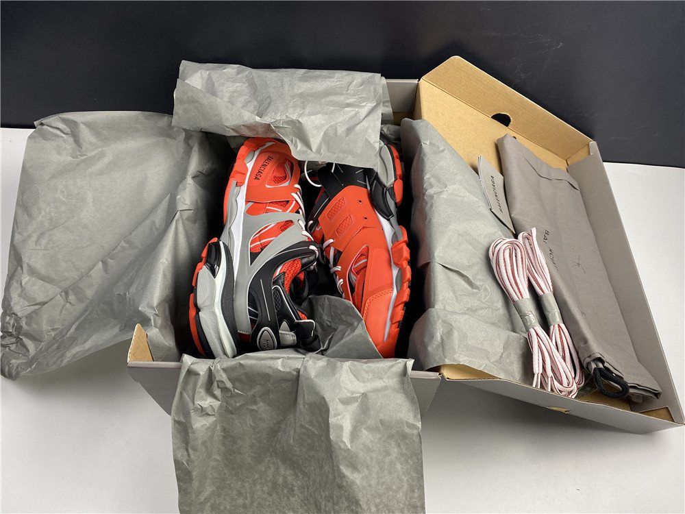 BLG TRACK SNEAKER ORANGE/BLACK